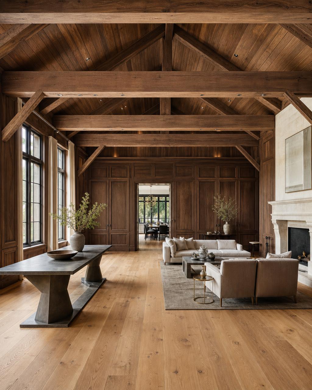 Fine architectural detail in a luxury residence